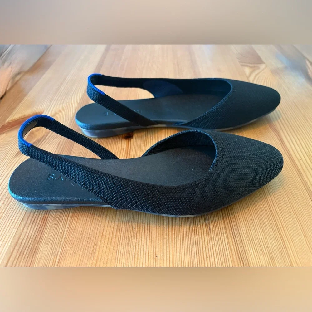 ROTHYS THE ALMOND SLINGBACK IN BLACK,  7
BRAND NEW - Picture 4 of 11